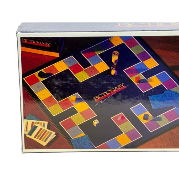 Pictionary Board Game Updated for the 90’s New Sealed Vintage Edition - Picture 5 of 9